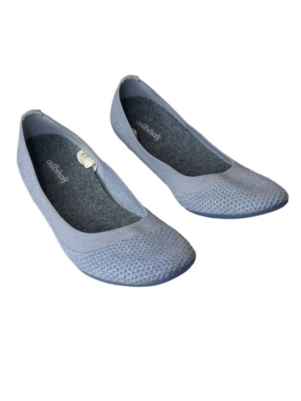 Allbirds Light Blue Whitecap Ballet Flats Tree Breezer Size 6.5